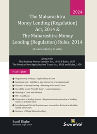 THE MAHARASHTRA MONEY LENDING ( REGULATION) ACT & RULES 2014
